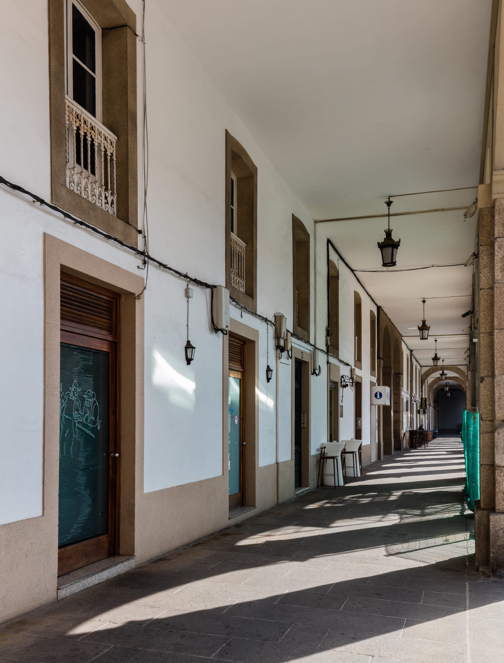 La Coruña city centre — María Pita and Atlantic Galicia